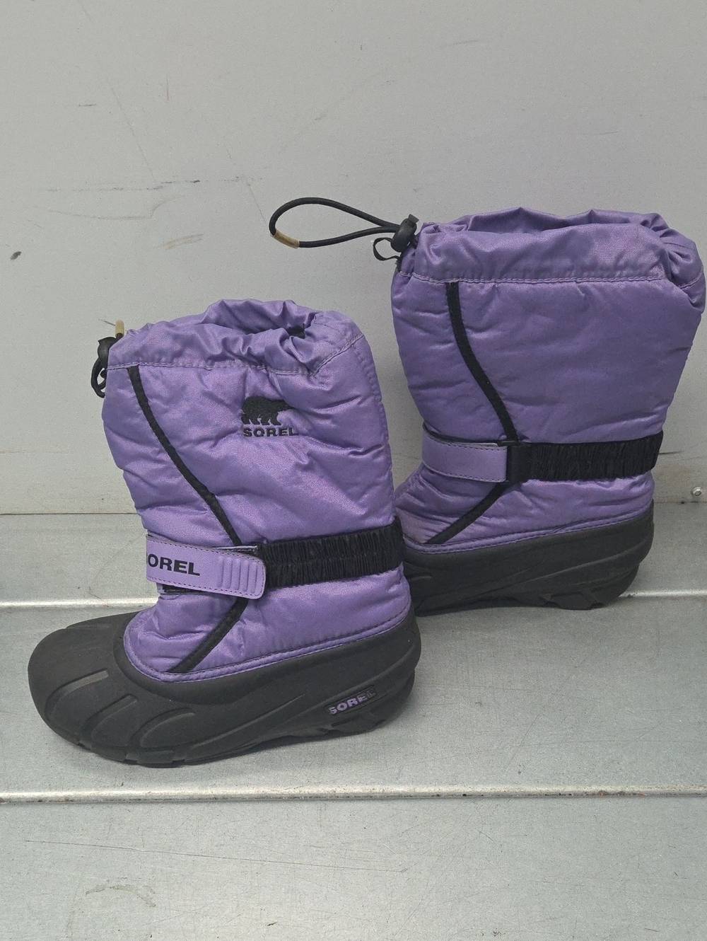Sorel Kids Purple Waterproof Winter Boots